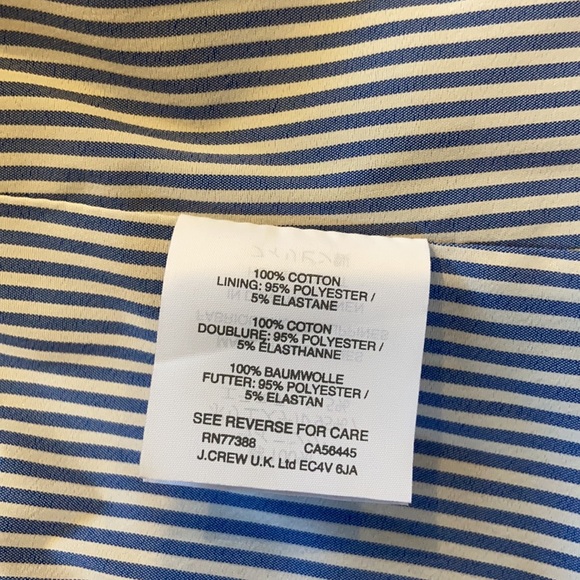 J.Crew women’s Regent size 2 sport coat with standup collar - Picture 5 of 6